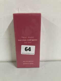 FLEUR MUSC NARCISO RODRIGUEZ FOR HER EAU DE PARFUM GENEROUS SPRAY 75ML (SEALED) (6384854)