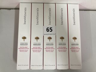 5 X BAREMINERALS AGELESS PHYTO-AHA RADIANCE FACIAL (638484)