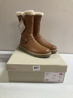 JOHN LEWIS LEIA 2 TAN BOOTS - SIZE: 4 (629163)