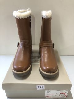 JOHN LEWIS LEIA 2 TAN BOOTS - SIZE: 6 (597615)