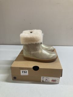 UGG JORIE II METALLIC CHILDREN'S BOOTS - SIZE: 9 (597615)