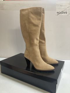 JOHN LEWIS SELENE TAN BOOTS - SIZE 8 (663049)