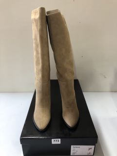 JOHN LEWIS SELENE TAN BOOTS - SIZE 6 (663049)