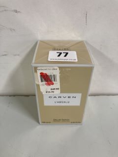 CARVEN L'ABSOLU EAU DE PARFUM 100ML (SEALED) (619660)