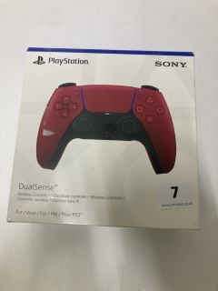 SONY PLAYSTATION 5 DUAL SENSE WIRELESS CONTROLLER - COSMIC RED