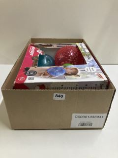 BOX OF ASSORTED ITEMS TO INC EDUSHAPE SENSORY SHAPES & BALLS (604795)