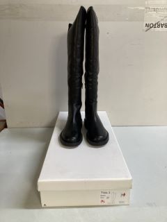 JOHN LEWIS TILDA 2 BLACK BOOTS - SIZE 7 (663049)