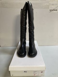 JOHN LEWIS TILDA 2 BLACK BOOTS - SIZE 7 (663049)