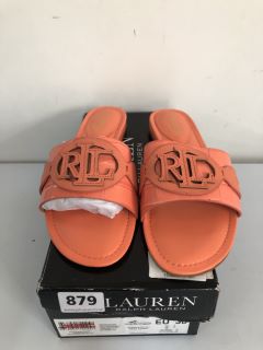 RALPH LAUREN ALEGRA - SN - SLI PTSD CORAL - SIZE 5 (663049)