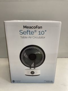 MEACOFAN SEFTER 10" TABLE AIR CIRCULATOR