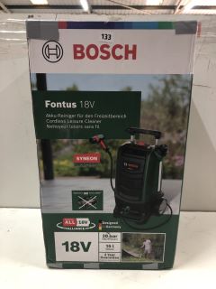 BOSCH FONTUS 18V CORDLESS LEISURE CLEANER