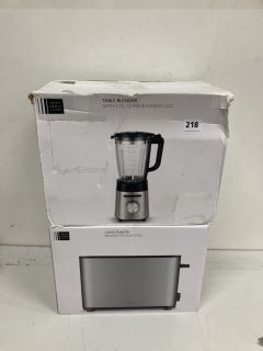 2 X KITCHEN ITEMS INC TABLE BLENDER