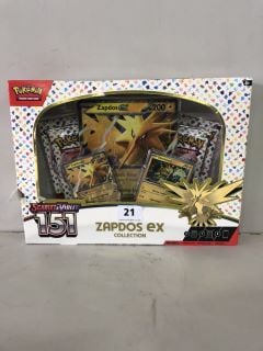 POKEMON SCARLET & VIOLET ZAPDOS EX COLLECTION