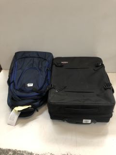 2 X TRAVELLING BAGS