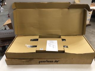 2 X PEERLESS WALL MOUNTS (MPSZ07761495) (MPSZ07761496)