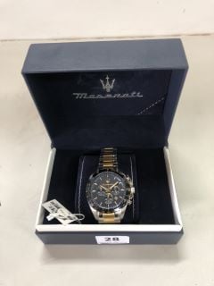 MASERATTI WATCH MODEL NO:13871