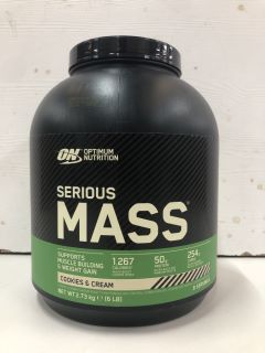 OPTIMUM NUTRITION SERIOUS MASS (BB:04/2026)