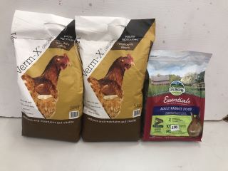 3 X ANIMAL FOOD ITEMS INC VERM-X (BB:21/09/24)