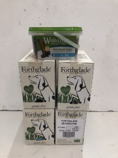 5 X ANIMAL FOODS INC FORTHGLADE NATURAL TREATS FOR DOGS (BB:24/09/2024)