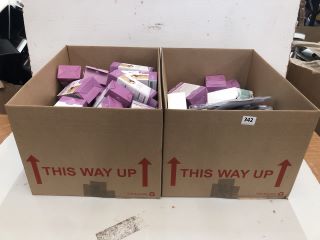 2 X BOX OF ITEMS INC DENTAL HYGIENE CARE KIT