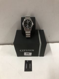 CITIZEN ECO-DRIVE MODEL NO: J800-S128285