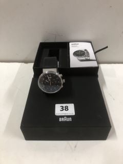 BRAUN WATCH MODEL NO: BN0095