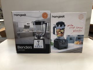 2 X HOMGEEK BLENDERS