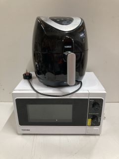 TOWER AIR FRYER & TOSHIBA MICROWAVE