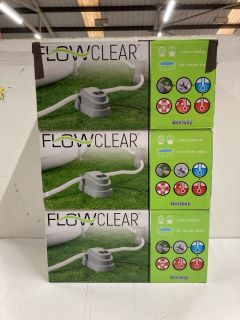 3 X BESTWAY FLOWCLEAR