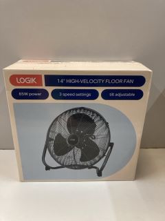 LOGIK 14" HIGH-VELOCITY FLOOR FAN