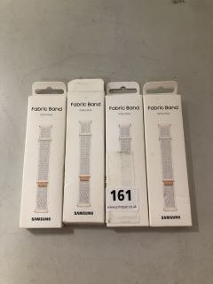 4 X SAMSUNG ONE CLICK FABRIC BANDS