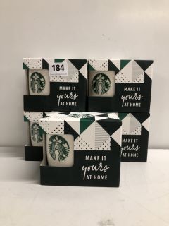 5 X STARBUCKS 'MAKE IT YOURS AT HOME' MUG SETS