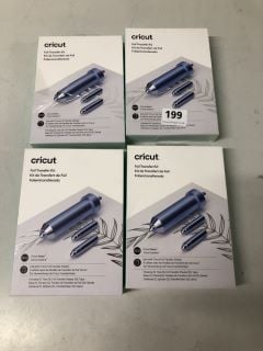 4 X CRICUT FOIL TRANSFER KITS