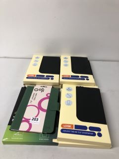 QTY OF ASSORTED TABLET CASES TO INCLUDE LOGIK CASE FOR GALAXY TAB A8 10.5" STARTER KIT