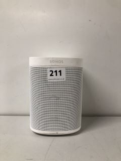 SONOS BLUETOOTH HOME AUDIO SPEAKER IN WHITE