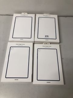 6 X SAMSUNG GALAXY TAB A8 CLEAR EDGE COVERS