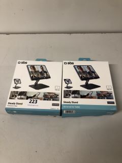 2 X SBS STEADY STAND UNIVERSAL FOR TABLET