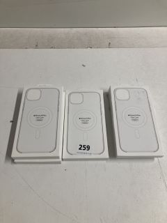 5 X APPLE IPHONE 14 PLUS MAGSAFE CLEAR CASES