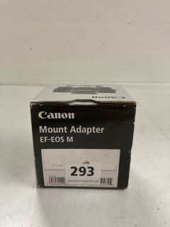 CANON MOUNT ADAPTER - MODEL EF-EOS M