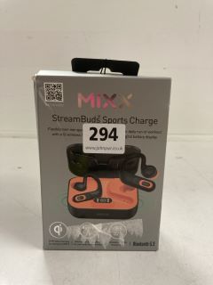 MIXX STREAMBUDS SPORTS CHARGE BLUETOOTH 5.3