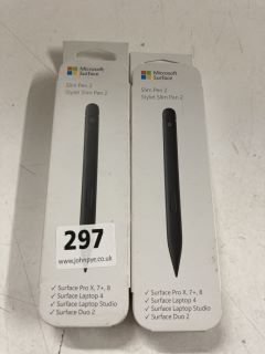 2 X MICROSOFT SURFACE SLIM PEN 2 STYLET SLIM PEN 2