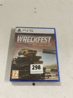 PS5 WRECKFEST VIDEOGAME