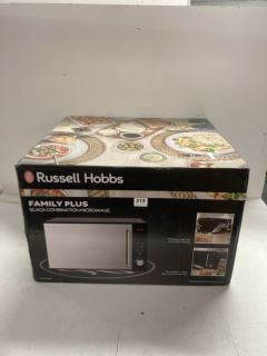 RUSSELL HOBBS FAMILY PLUS BLACK COMBINATION MICROWAVE