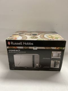 RUSSELL HOBBS COMPACT BLACK DIGITAL MICROWAVE