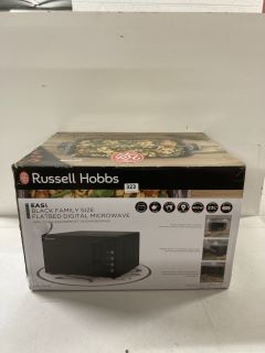 RUSSELL HOBBS EASI BLACK FAMILY SIZE FLATBED DIGITAL MICROWAVE