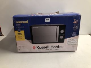 RUSSELL HOBBS MANUAL 20L 800W MICROWAVE