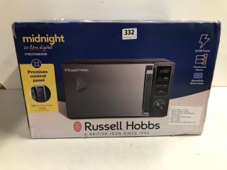 RUSSELL HOBBS MIDNIGHT 20L DIGITAL MICROWAVE