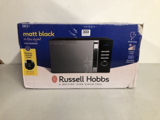 RUSSELL HOBBS MATT BLACK 20L DIGITAL MICROWAVE