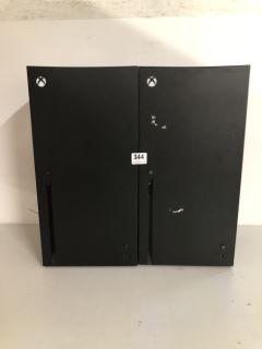 2 X XBOX SERIES X REPLICA MINI FRIDGE THERMOELECTRIC COOLERS