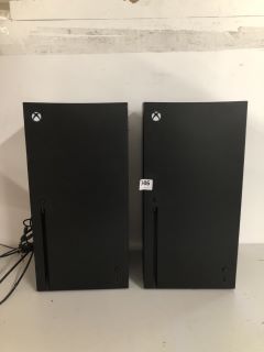 2 X XBOX SERIES X REPLICA MINI FRIDGE THERMOELECTRIC COOLERS